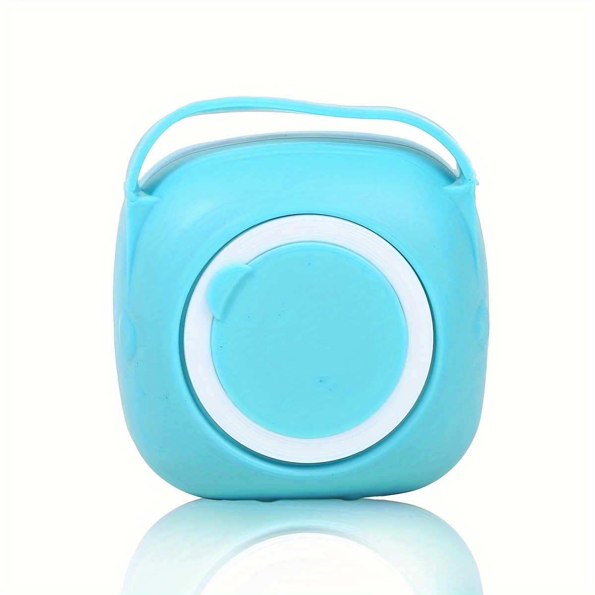 Silicone Bath Brush with Built-In Soap Dispenser, Gentle Cleaning